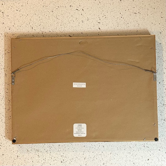 Framed Black and White Photography of Flower Market - Picture 3 of 5